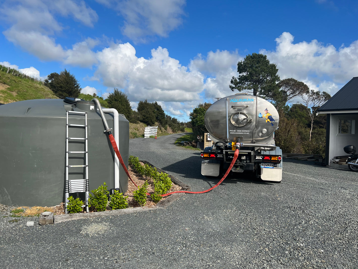 Fresh water delivery 14,000 Litres