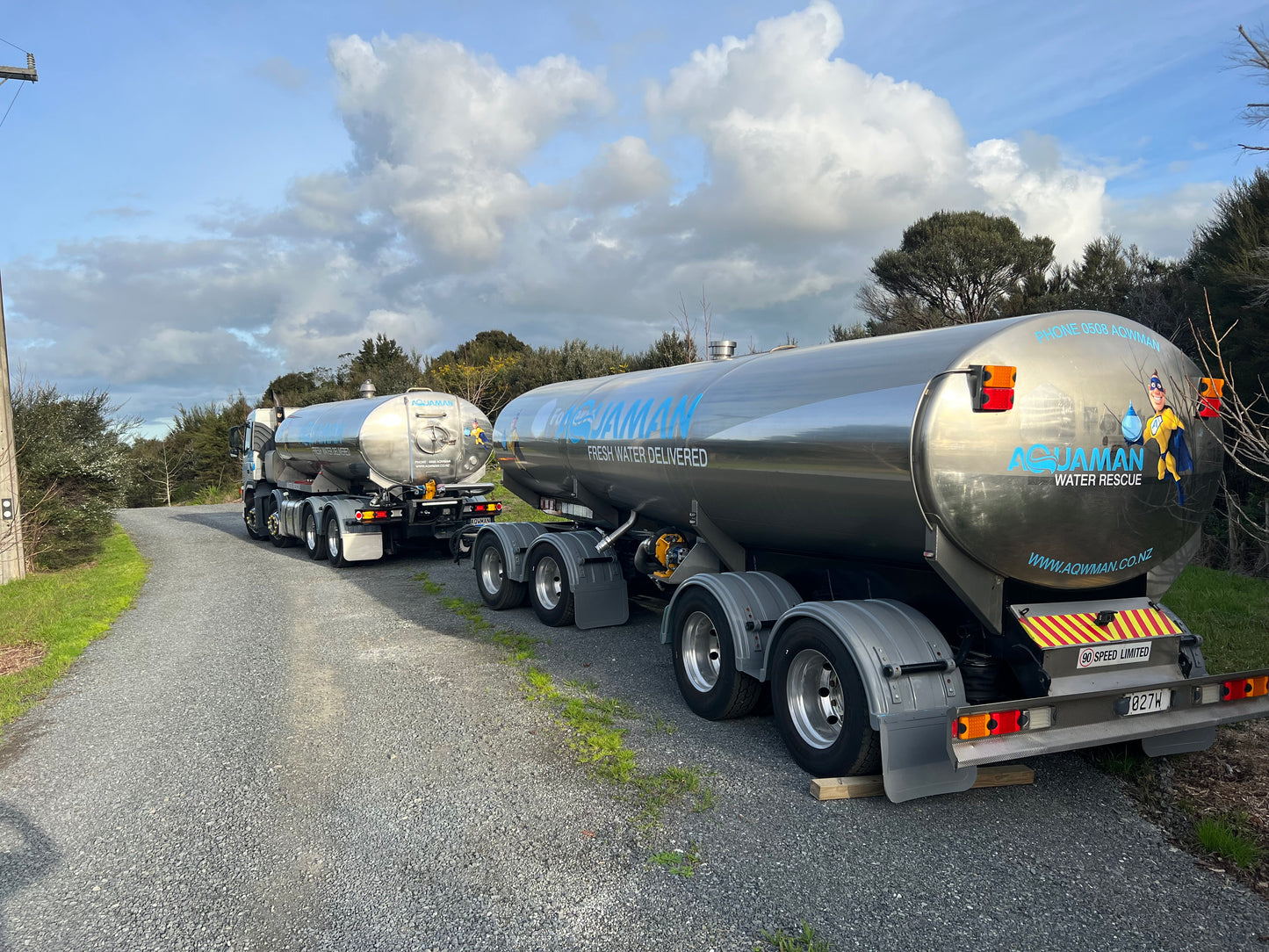 Fresh water delivery 14,000 Litres