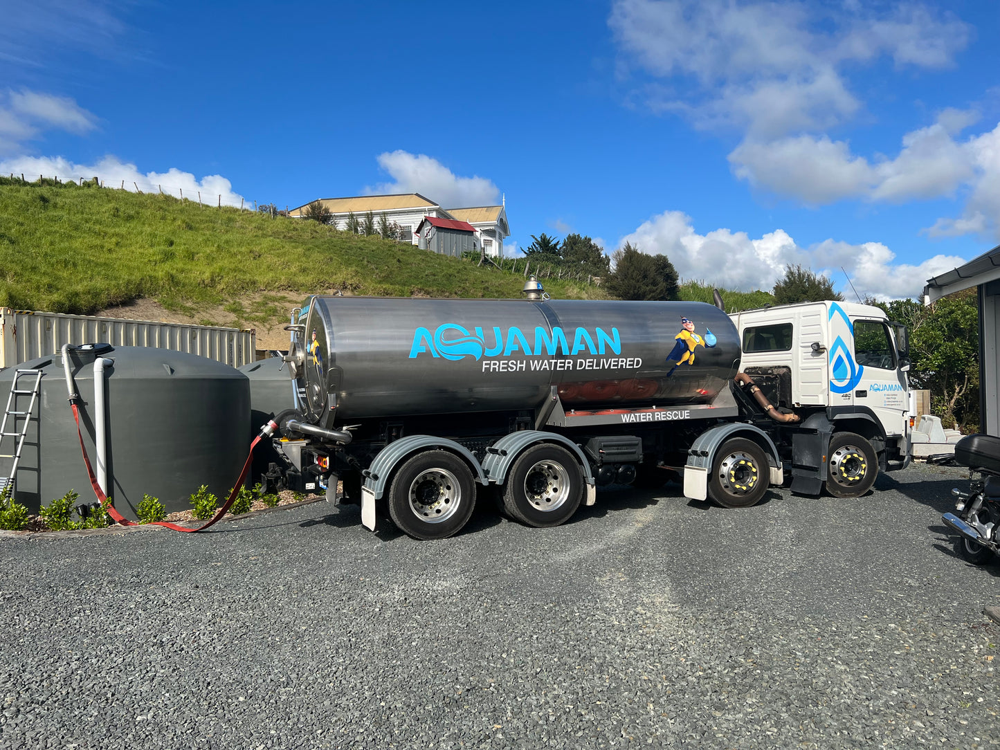 Fresh water delivery 14,000 Litres